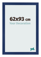 Photo Frame 62x93cm Dark Blue Swept MDF Bologna Front Size | Yourdecoration.com