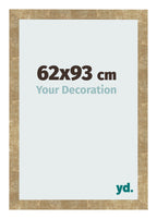 Photo Frame 62x93cm Gold Antique MDF Bologna Front Size | Yourdecoration.com