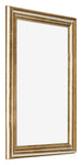 Photo Frame 62x93cm Gold Antique MDF Lazio Front Oblique | Yourdecoration.com
