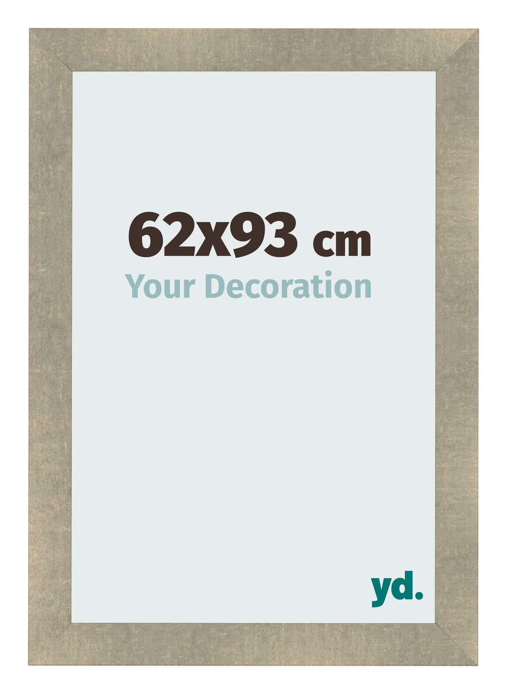 Photo Frame 62x93cm Gold Vintage MDF Pisa Front Size | Yourdecoration.com