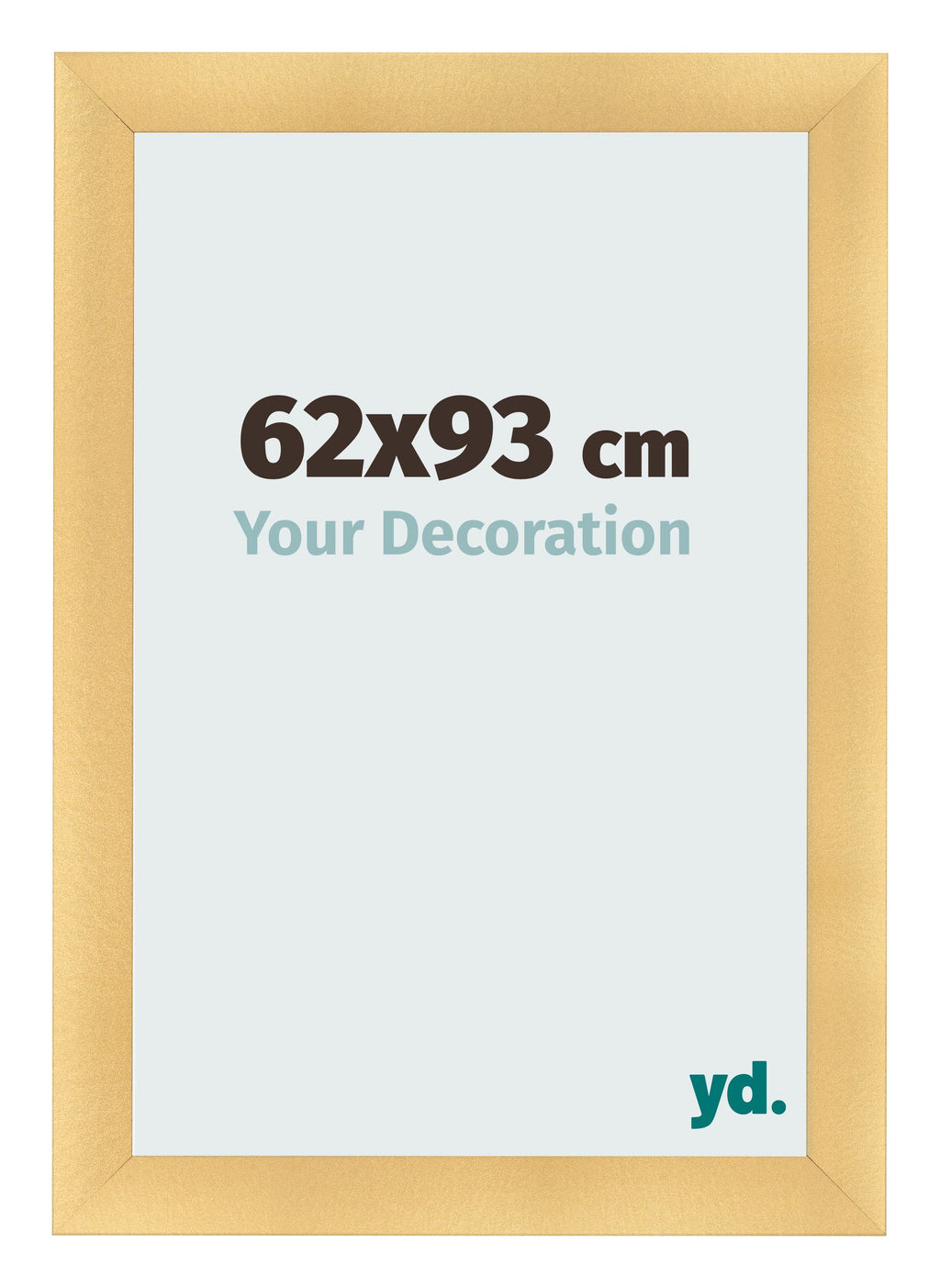 Photo Frame 62x93cm Gold Vintage MDF Pisa Front Size | Yourdecoration.com