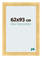 Photo Frame 62x93cm Gold Vintage MDF Pisa Front Size | Yourdecoration.com