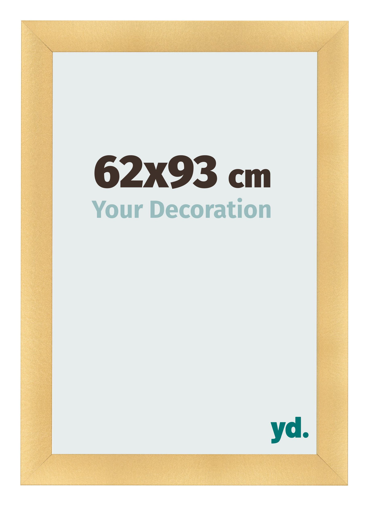 Photo Frame 62x93cm Gold Vintage MDF Pisa Front Size | Yourdecoration.com