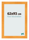 Photo Frame 62x93cm Orange MDF Pisa Front Size | Yourdecoration.com