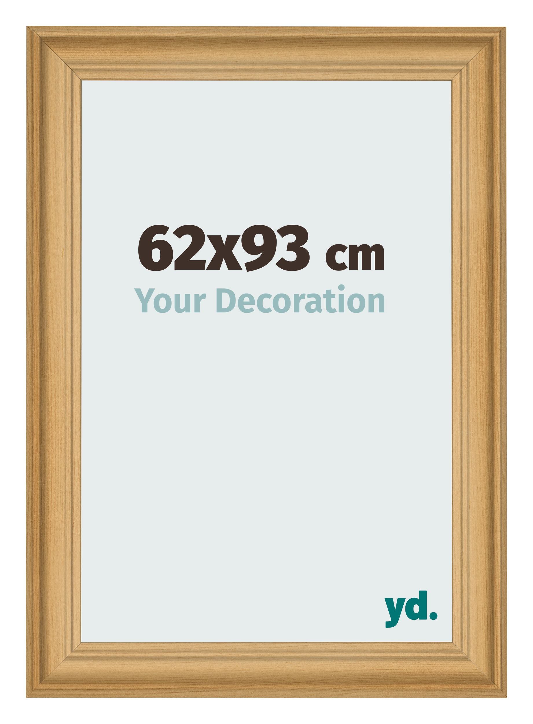 Photo Frame 62x93cm Pine Woodgrain MDF Lazio Front Size | Yourdecoration.com