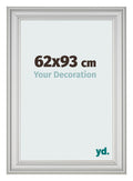 Photo Frame 62x93cm Silver Matte MDF Lazio Front Size | Yourdecoration.com