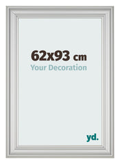 Photo Frame 62x93cm Silver Matte MDF Lazio Front Size | Yourdecoration.com