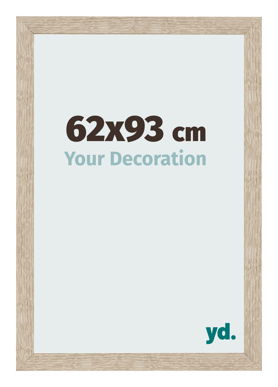 Photo Frame 62x93cm Sonoma Oak MDF Bologna Front Size | Yourdecoration.com