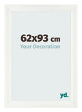Photo Frame 62x93cm White Vintage MDF Pisa Front Size | Yourdecoration.com