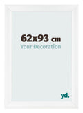 Photo Frame 62x93cm White Vintage MDF Pisa Front Size | Yourdecoration.com
