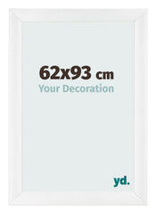 Photo Frame 62x93cm White Vintage MDF Pisa Front Size | Yourdecoration.com
