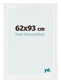 Photo Frame 62x93cm White Vintage MDF Pisa Front Size | Yourdecoration.com