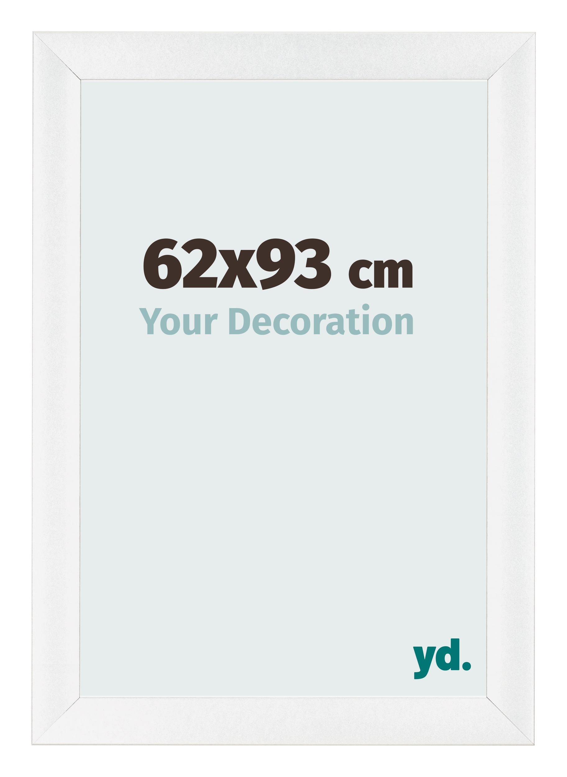 Photo Frame 62x93cm White Vintage MDF Pisa Front Size | Yourdecoration.com
