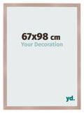 Photo Frame 67x98 cm Dusty Pink MDF Bologna Front Size | Yourdecoration.com