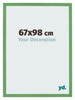 Photo Frame 67x98 cm Green MDF Bologna Front Size | Yourdecoration.com
