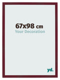 Photo Frame 67x98 cm Wine Red Swept MDF Bologna Front Size | Yourdecoration.com