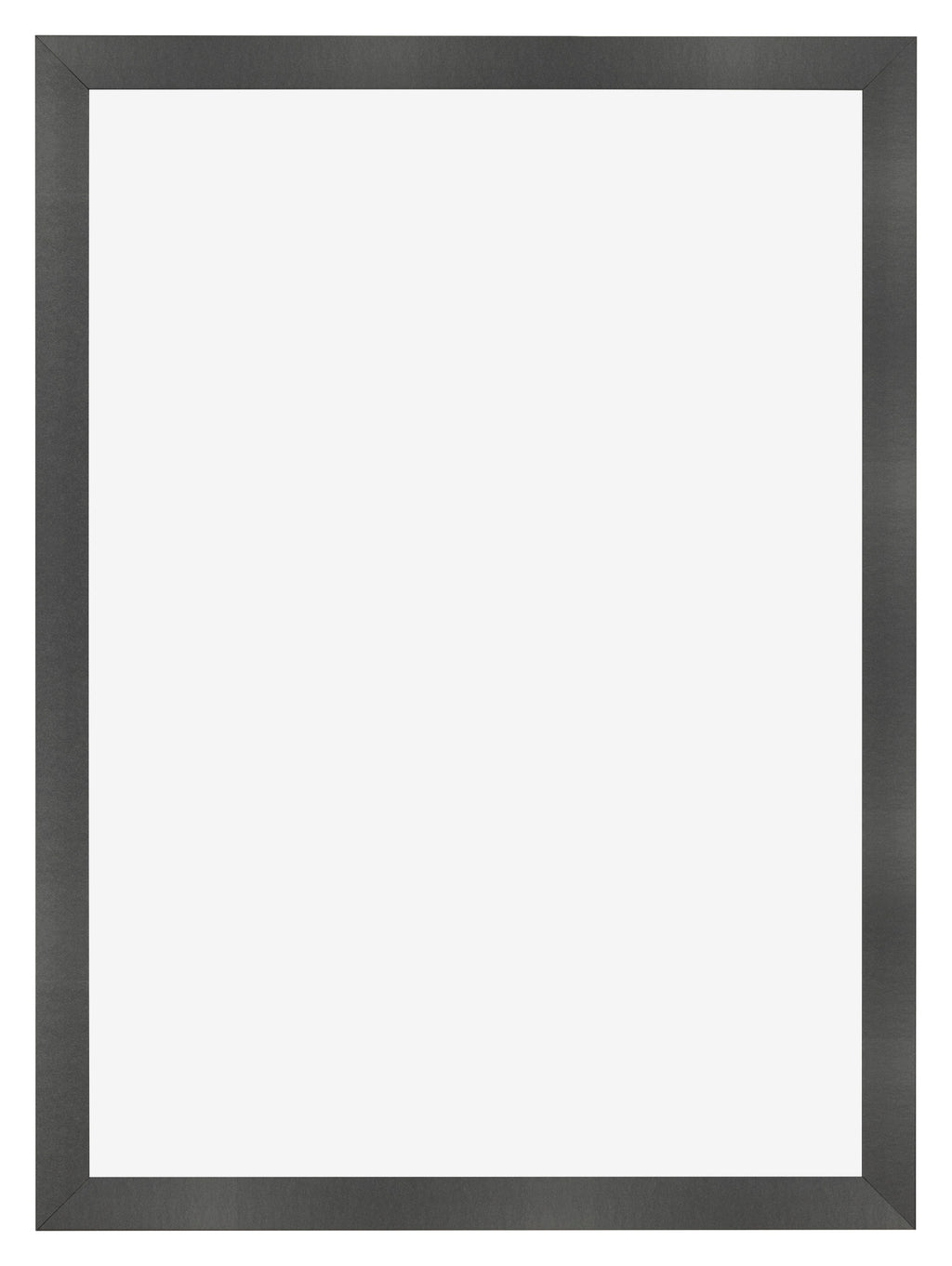 Photo Frame 67x98cm Black Silver Polished MDF Pisa Front | Yourdecoration.com