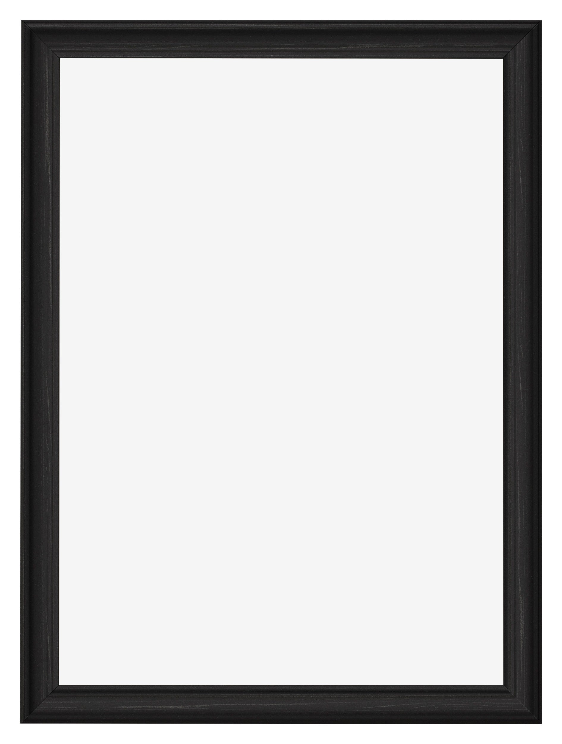 Photo Frame 67x98cm Black Woodgrain MDF Lazio Front | Yourdecoration.com