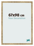 Photo Frame 67x98cm Gold Antique MDF Bologna Front Size | Yourdecoration.com