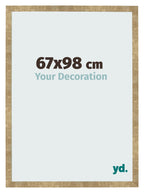 Photo Frame 67x98cm Gold Antique MDF Bologna Front Size | Yourdecoration.com