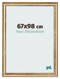 Photo Frame 67x98cm Gold Antique MDF Lazio Front Size | Yourdecoration.com