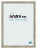 Photo Frame 67x98cm Gold Vintage MDF Pisa Front Size | Yourdecoration.com