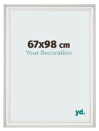Photo Frame 67x98cm White Swept MDF Lazio Front Size | Yourdecoration.com