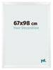 Photo Frame 67x98cm White Vintage MDF Pisa Front Size | Yourdecoration.com