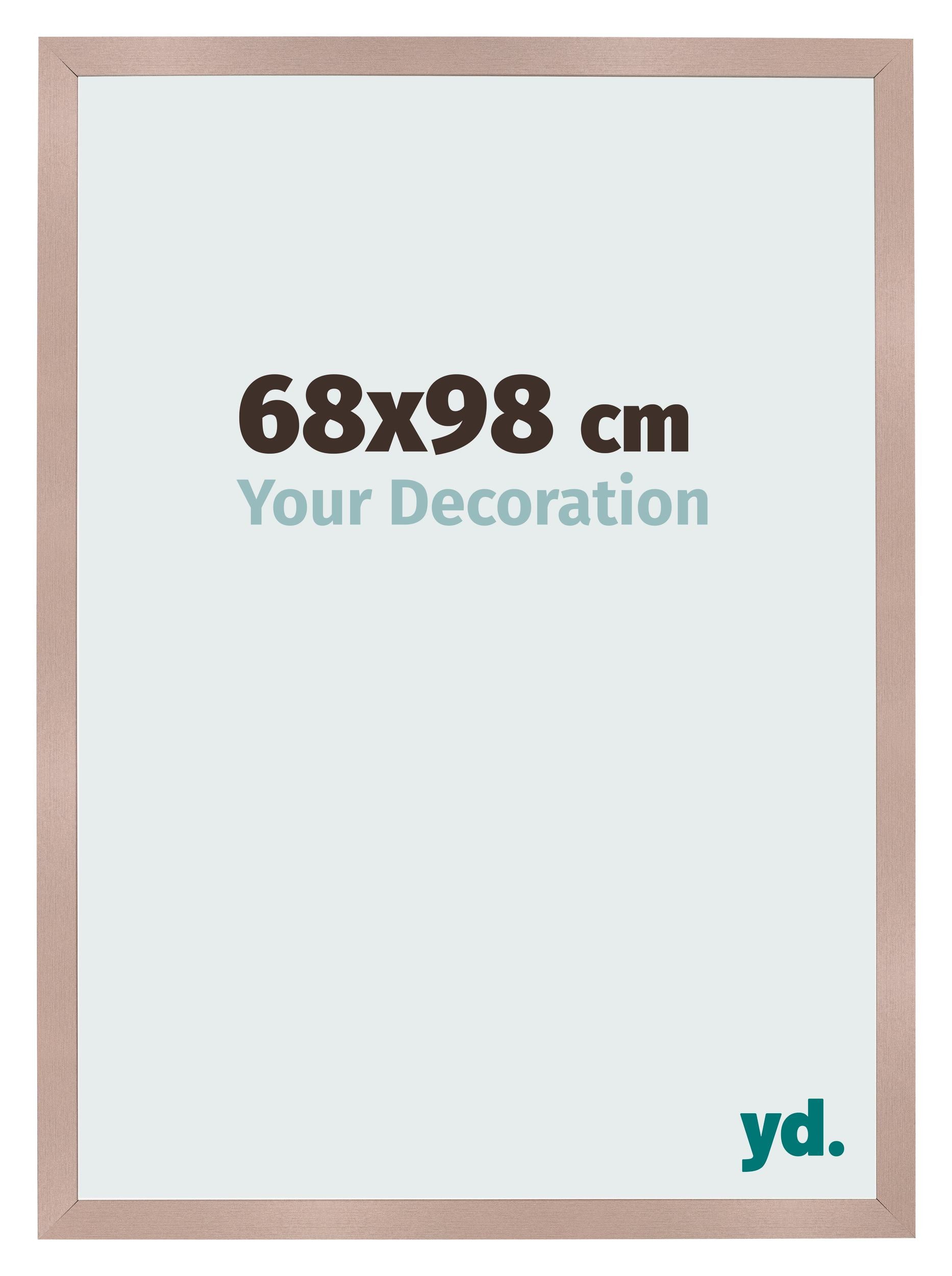 Photo Frame 68x98 cm Dusty Pink MDF Bologna Front Size | Yourdecoration.com