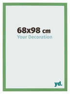 Photo Frame 68x98 cm Green MDF Bologna Front Size | Yourdecoration.com