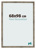 Photo Frame 68x98 cm Metal Vintage MDF Bologna Front Size | Yourdecoration.com
