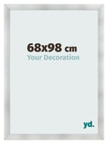 Photo Frame 68x98cm Aluminum Brushed MDF Pisa Front Size | Yourdecoration.com