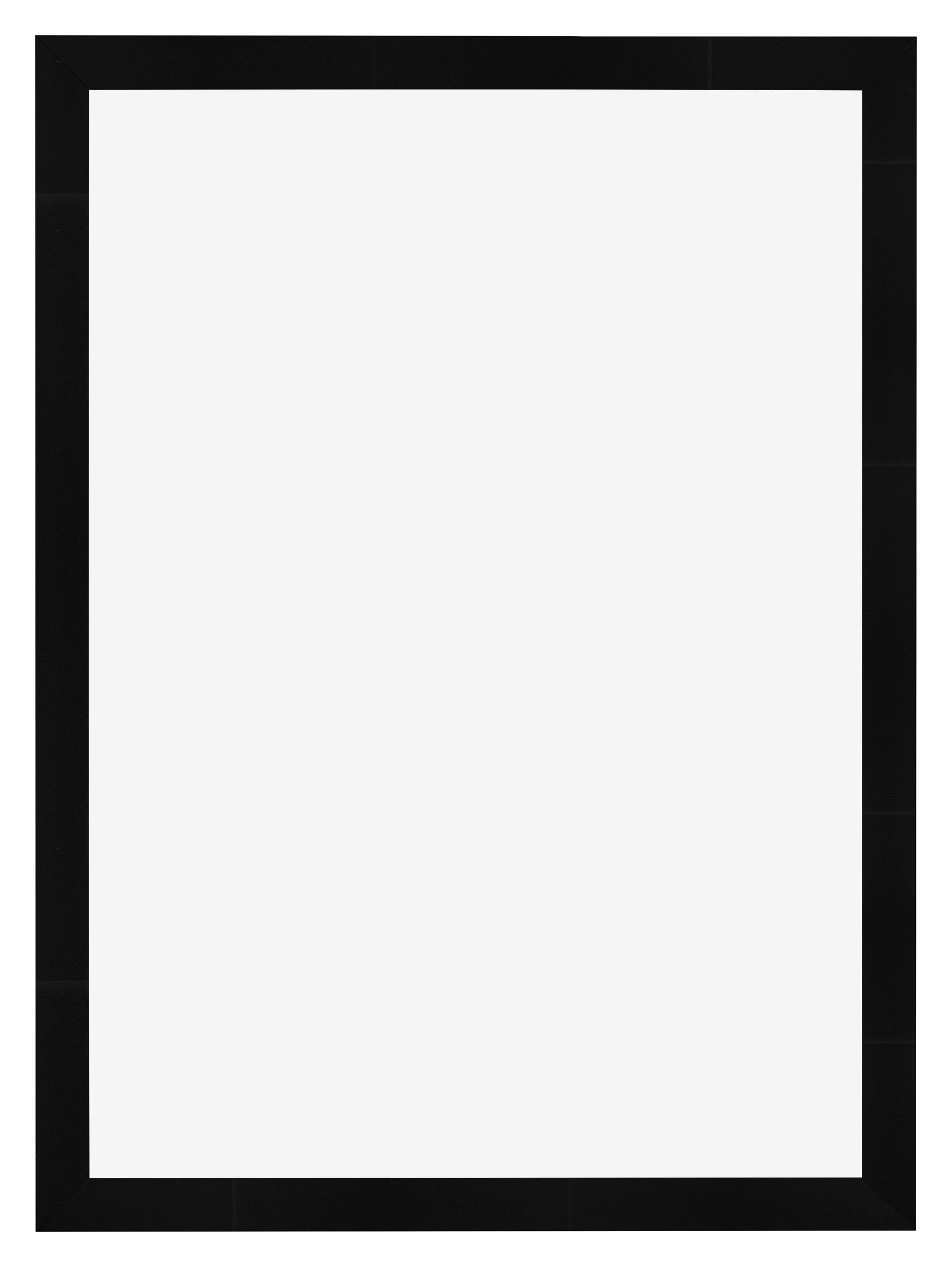 Photo Frame 68x98cm Black Silver Polished MDF Pisa Front | Yourdecoration.com
