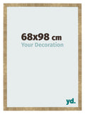 Photo Frame 68x98cm Gold Antique MDF Bologna Front Size | Yourdecoration.com