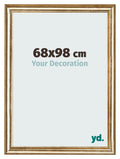 Photo Frame 68x98cm Gold Antique MDF Lazio Front Size | Yourdecoration.com