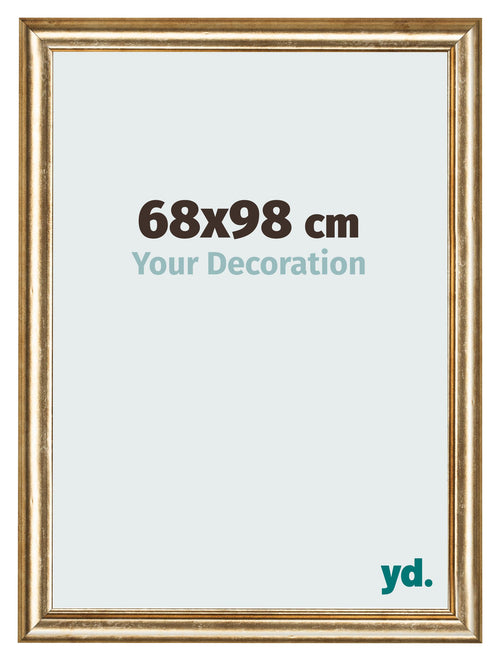 Photo Frame 68x98cm Gold Antique MDF Lazio Front Size | Yourdecoration.com