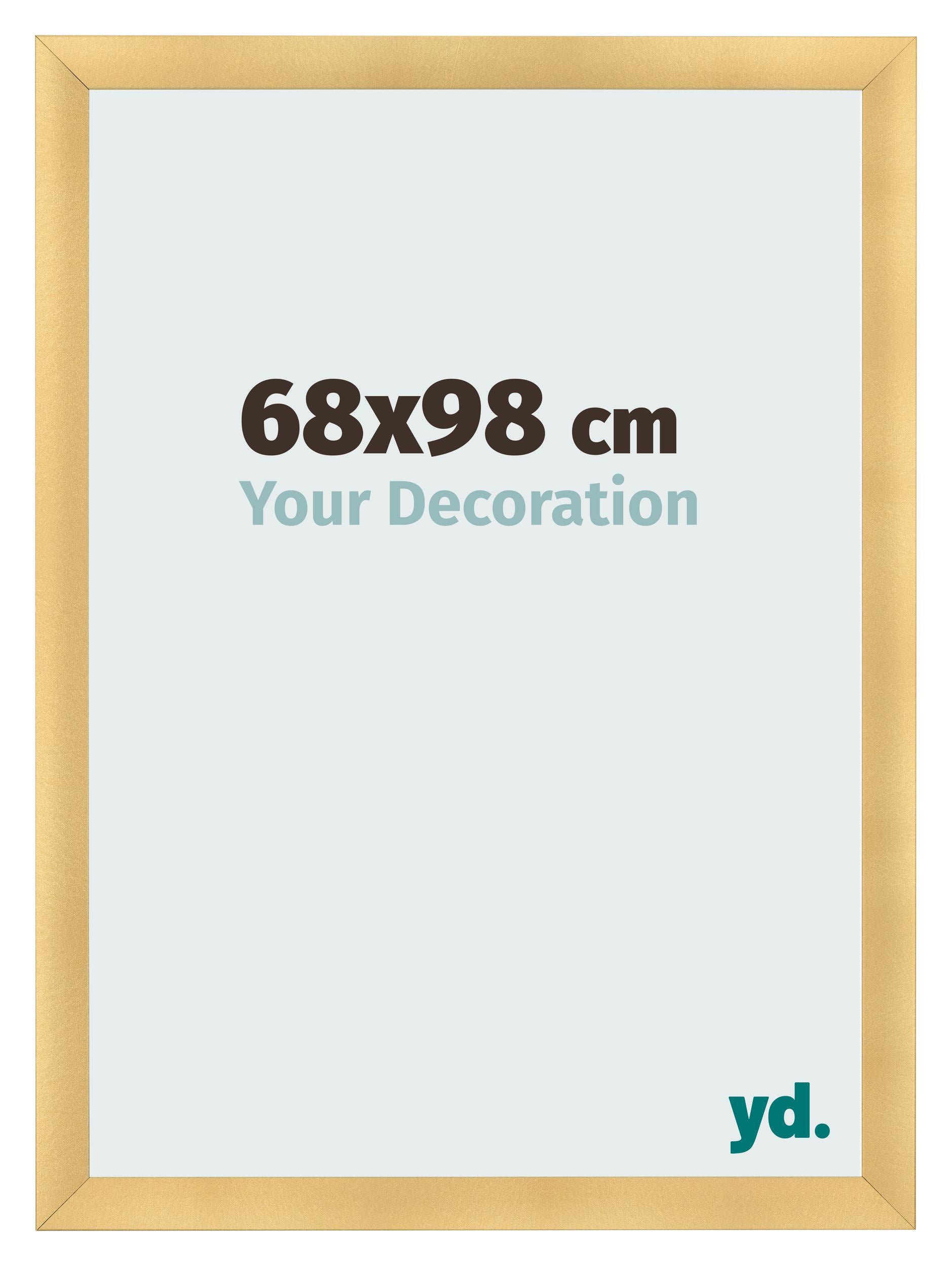 Photo Frame 68x98cm Gold Vintage MDF Pisa Front Size | Yourdecoration.com