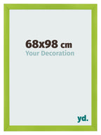 Photo Frame 68x98cm Green MDF Pisa Front Size | Yourdecoration.com