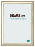 Photo Frame 68x98cm Metallic Gloss MDF Lazio Front Size | Yourdecoration.com
