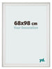 Photo Frame 68x98cm White Swept MDF Lazio Front Size | Yourdecoration.com