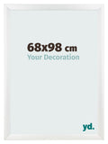 Photo Frame 68x98cm White Vintage MDF Pisa Front Size | Yourdecoration.com