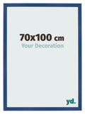 Photo Frame 70x100 cm Dark Blue MDF Bologna Front Size | Yourdecoration.com