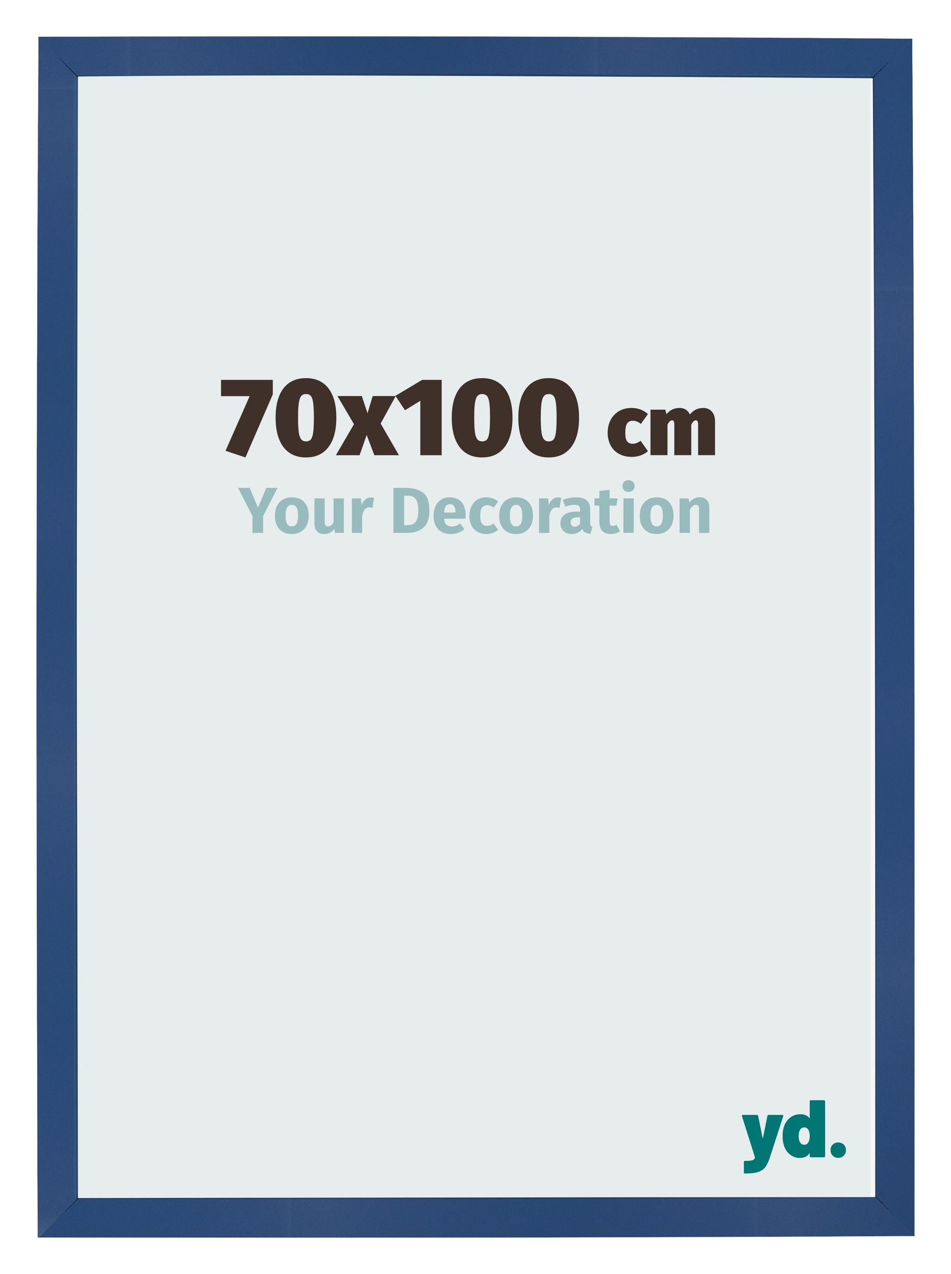 Photo Frame 70x100 cm Dark Blue MDF Bologna Front Size | Yourdecoration.com