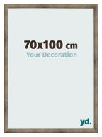 Photo Frame 70x100 cm Metal Vintage MDF Bologna Front Size | Yourdecoration.com