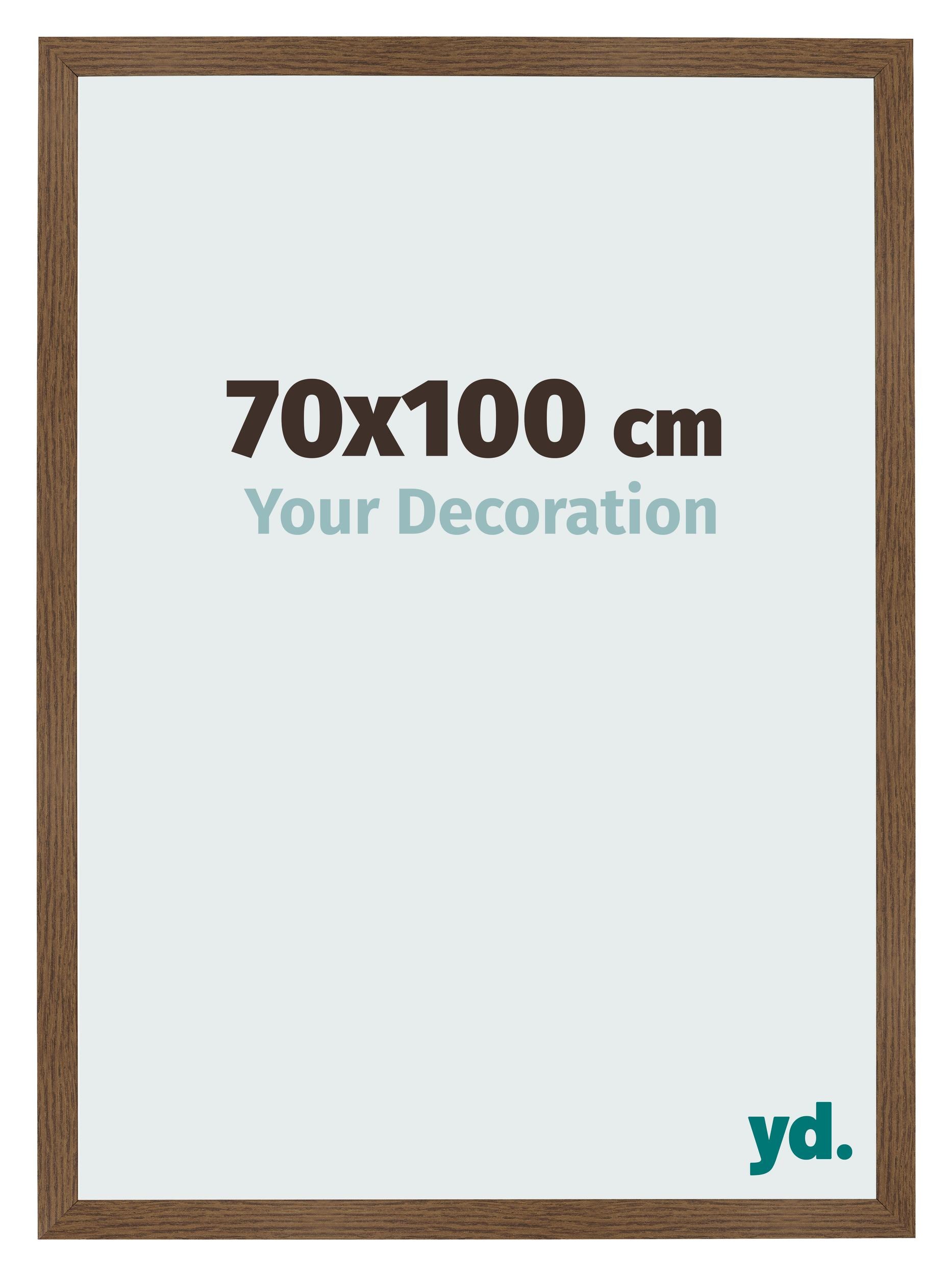 Photo Frame 70x100 cm Oak Rustic MDF Bologna Front Size | Yourdecoration.com