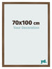 Photo Frame 70x100 cm Oak Rustic MDF Bologna Front Size | Yourdecoration.com