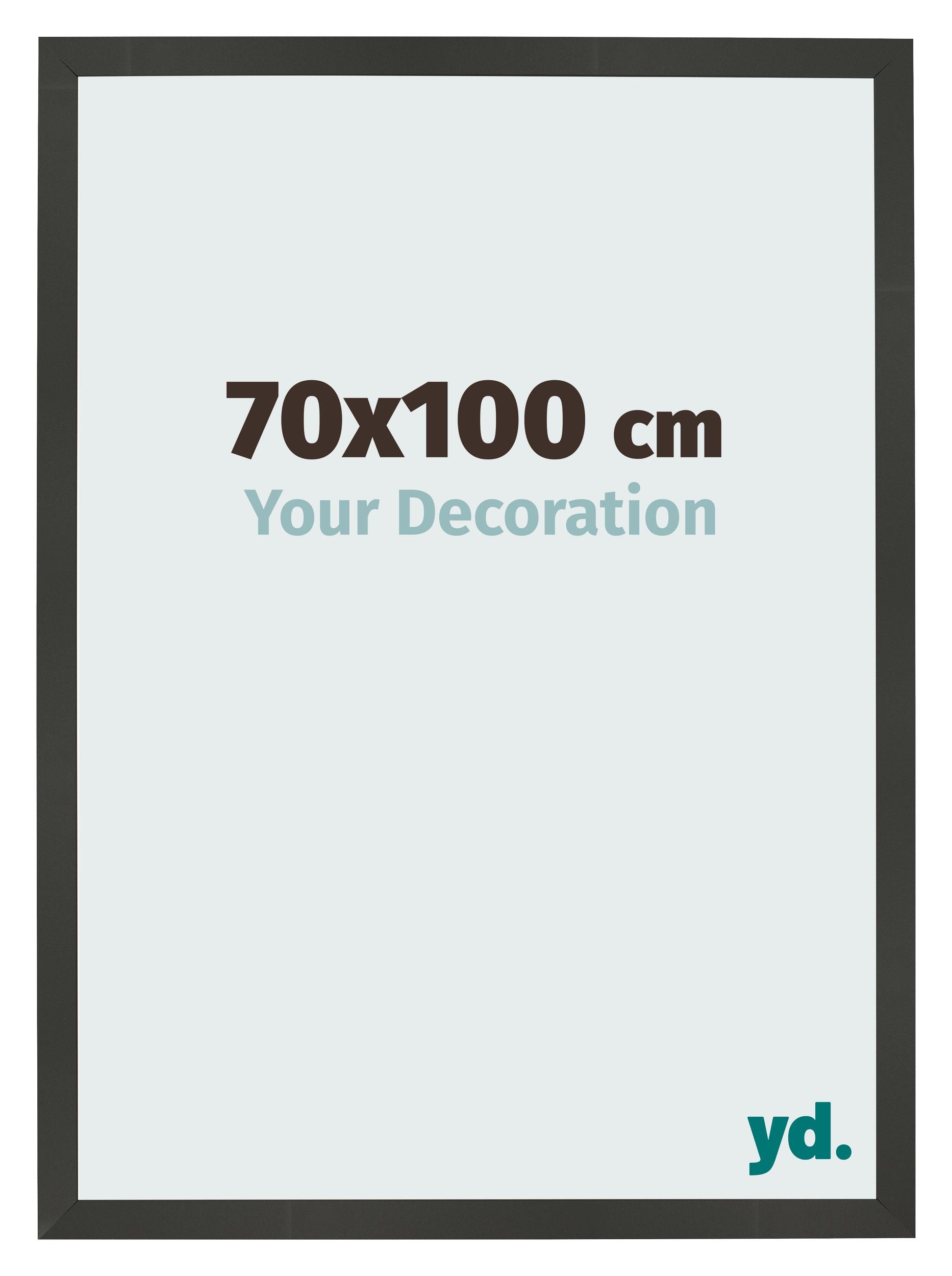 Photo Frame 70x100cm Anthracite MDF Bologna Front Size | Yourdecoration.com