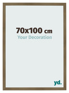 Photo Frame 70x100cm Bronze Design MDF Bologna Front Size | Yourdecoration.com