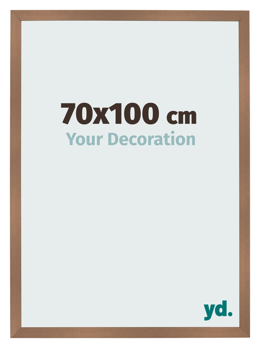 Photo Frame 70x100cm Copper Design MDF Bologna Front Size | Yourdecoration.com