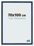 Photo Frame 70x100cm Dark Blue Swept MDF Bologna Front Size | Yourdecoration.com